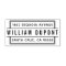 Custom Rectangular Single Person Return Address