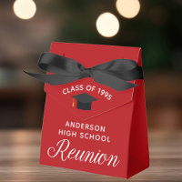 Custom Red High School Reunion Party