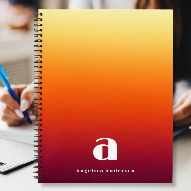 Custom Red Personal Notebook (Creator Uploaded)