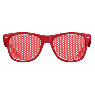 Custom Red Retro Sunglasses – Kids Party Favor