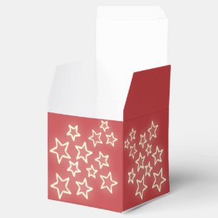 Custom Red Stars   Personalized Boxes