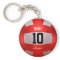 Custom Red Volleyball