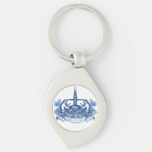 Custom Refuse to Sink Keychain