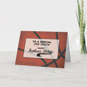 Custom Relationship Great Grandpa Fathers Card