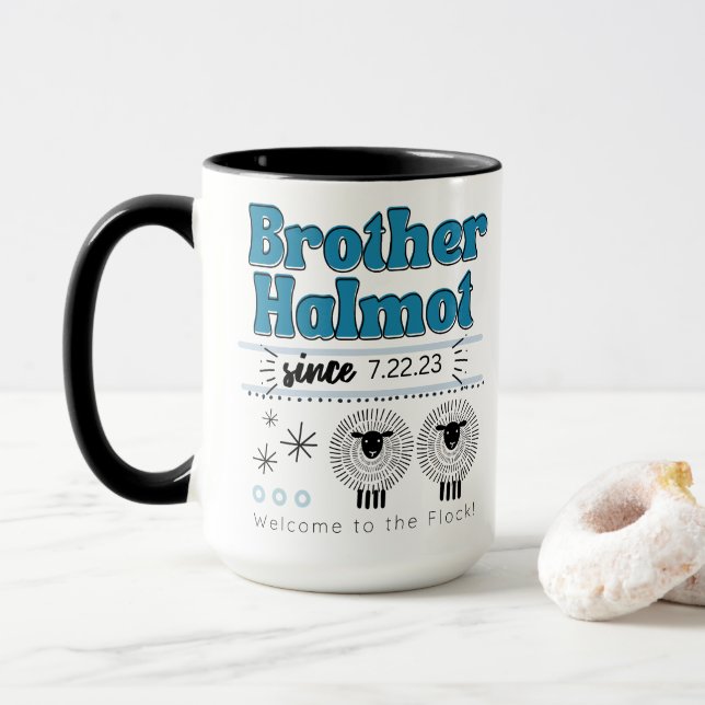 Custom Request: JW Baptism Gift Personalized Mug (With Donut)