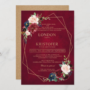 Custom Request Ms. London Dawn Invitation