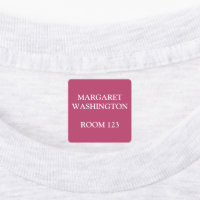 Custom Residential Home Pink Iron On Clothing