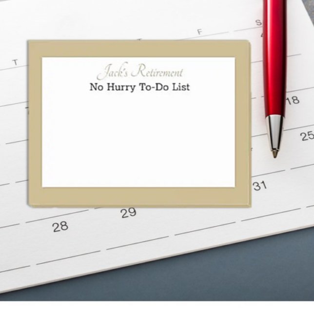 Custom Retiree's humourous post it notes (Creator Uploaded)