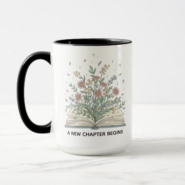 Custom Retirement Mug, Personalized Happy Retireme Mug (Left)