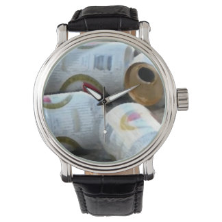 Custom retro beer watch