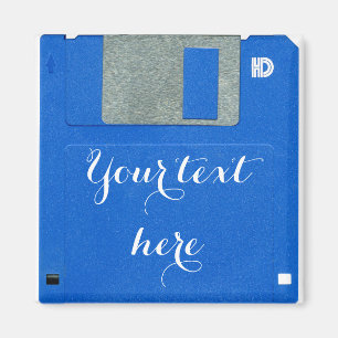 Custom Retro Computer Floppy Disc 3.5 Magnet