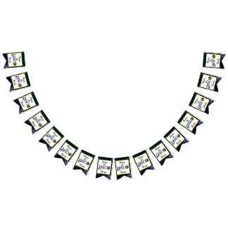 Custom  Retro Disco Bachelorette Party Disco Bride Bunting Flags