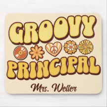 Custom Retro "Groovy Principal" Wavy Vintage 