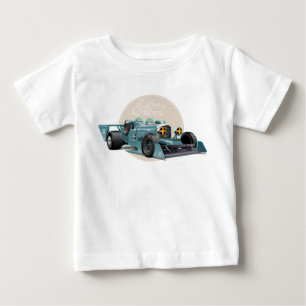 Custom retro race car concept baby T-Shirt