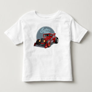 Custom retro race car concept toddler t-shirt