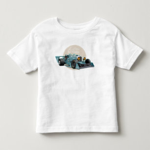 Custom retro race car concept toddler t-shirt