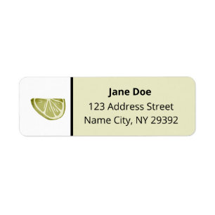 Custom Return Address Label