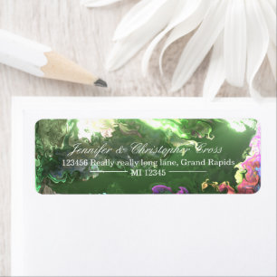 Custom return address labels postage shipping