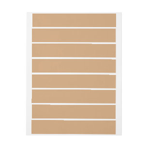 Custom Return Address Labels - Warm Sand