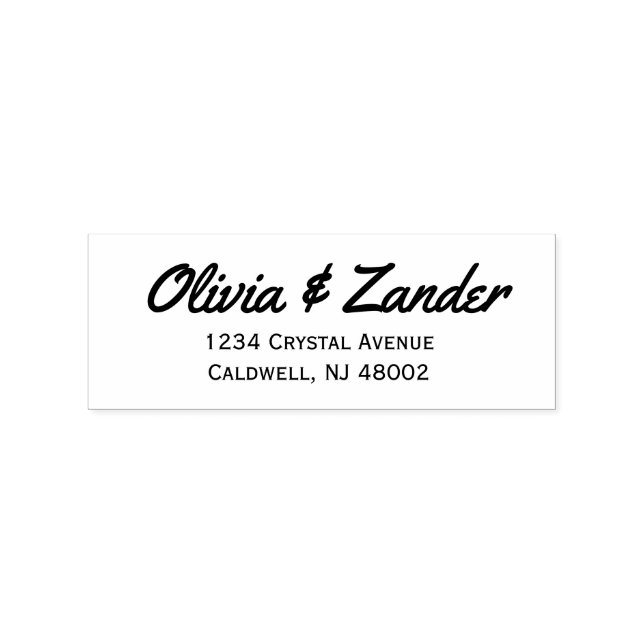 Custom Return Address Stamp (Imprint)