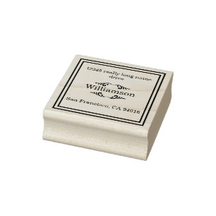 Custom return address stamp