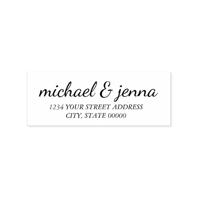 Custom Return Address Stamp (Imprint)