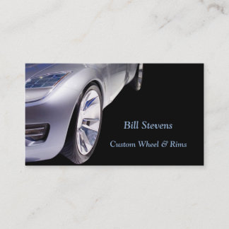 Custom Rims Business Card