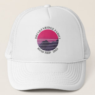 Custom Road Trip Retro Custom Trucker Hat