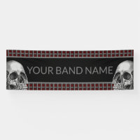 Custom Rock Band Skull Heavy Metal Music Festival