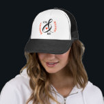 Custom Romantic Names Heart    Trucker Hat<br><div class="desc">Unique special hat- "YOU and ME" with first names and red heart and fancy ampersand to highlight your connection. Express your love and affection with style and make today special. Great gift for birthdays or holidays. Any design questions, just send an email to charmdesignstudio@rcn.com and we'll be delighted to assist....</div>
