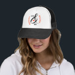 Custom Romantic Names Heart    Trucker Hat<br><div class="desc">Unique special hat- "YOU and ME" with first names and red heart and fancy ampersand to highlight your connection. Express your love and affection with style and make today special. Great gift for birthdays or holidays. Any design questions, just send an email to charmdesignstudio@rcn.com and we'll be delighted to assist....</div>