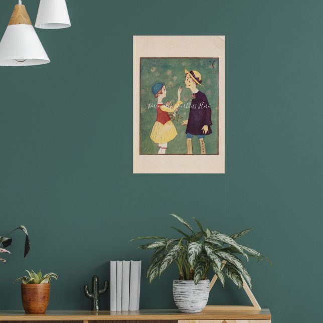 CUSTOM Romantic Taisho Roman Art  Poster (Living Room 1)