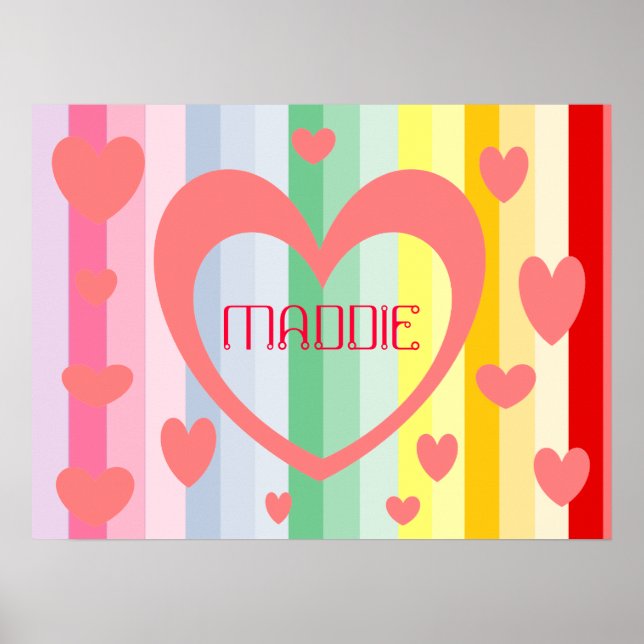 CUSTOM ROOM POSTER..ADD YOUR NAME..CHOOSE YOUR SIZ POSTER (Front)