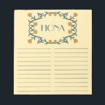 CUSTOM Rose Wreath Grocery Shopping To-Do List Notepad<br><div class="desc">Make your to-do or shopping lists in style with this customizable grocery shopping,  meal planning or to-do list notepad. Customize or add text to suit your needs. Keep or delete the lines too. Check my shop for more sizes and styles!</div>
