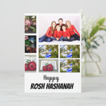 Custom Rosh Hashanah 8 Photo Collage 