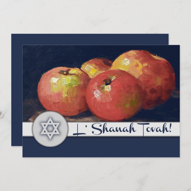 Custom Rosh Hashanah Celebration Party  Invitation (Front/Back)