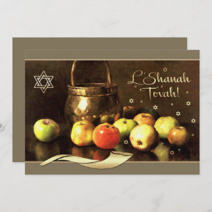 Custom Rosh Hashanah Celebration Party  Invitation