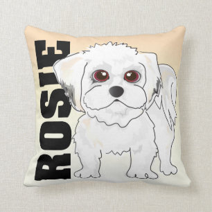 CUSTOM "ROSIE" Dog Pillow
