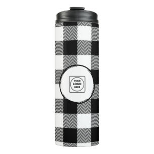 Custom Round Business Logo Corporate Promotion Thermal Tumbler
