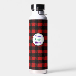 Custom Round Business Logo Corporate Promotional Water Bottle