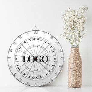 Custom Round Circle Business Logo Minimalist Plain Dartboard