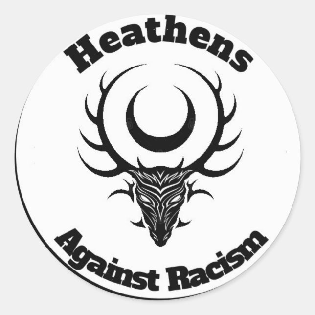 Custom Round Sticker (Front)