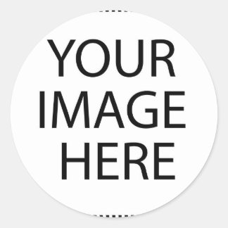 Custom Round Sticker Your Image Here