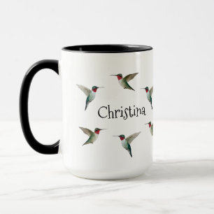 Custom Ruby-throated Hummingbirds Mug