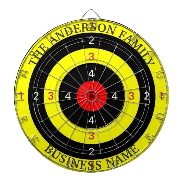 Custom  Rustic  Dartboard (Front)