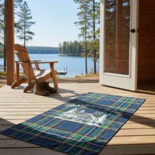 Custom Rustic Family Cabin Beach Towel