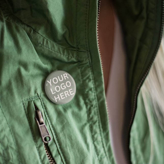 Custom Sage Green Logo Button Professional Brand (Creator Uploaded)