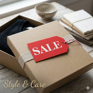 Custom Sale Tag Stylish Personalized Price Label