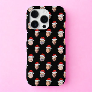 Custom Santa Face iPhone X 11 12 13 14 15 16 Case