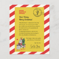 Custom Santa Letter for Kids